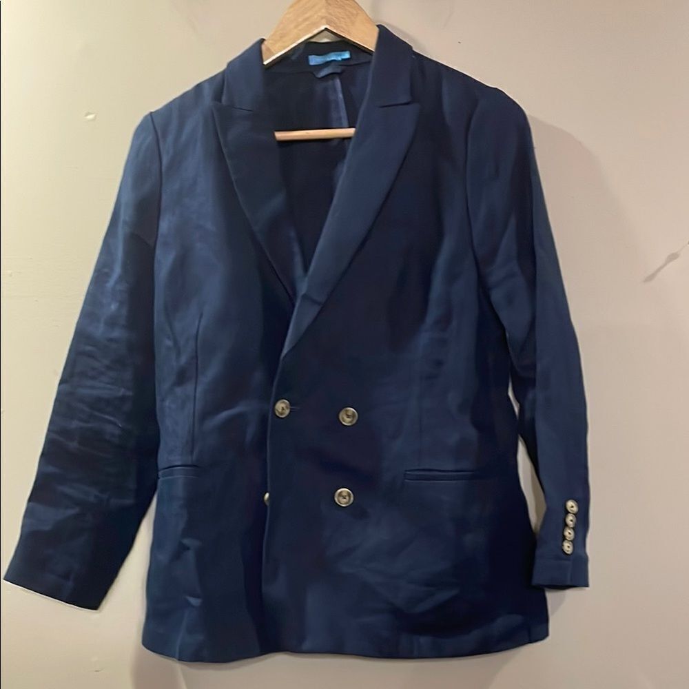 J. McLaughlin Linen Blazer